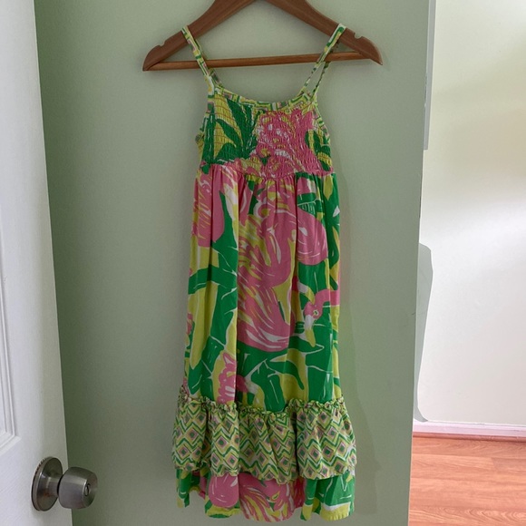 Lilly Pulitzer for Target Other - Lilly Pulitzer Target 20th Anniversary Collection 2T Pink Sun Dress Ruffle Hem